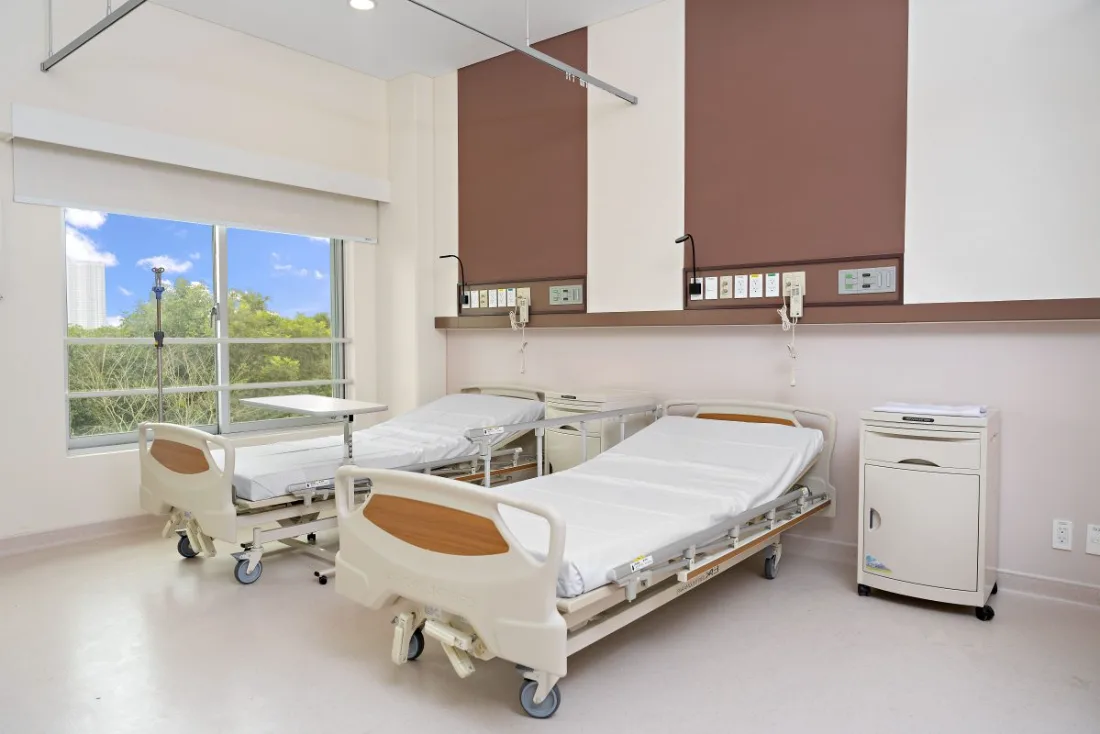 Kusumi Hospital inpatient recovery room